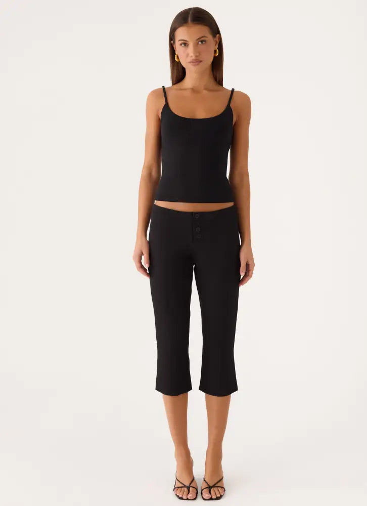 Andrea Pants - Black - Pants + Leggings