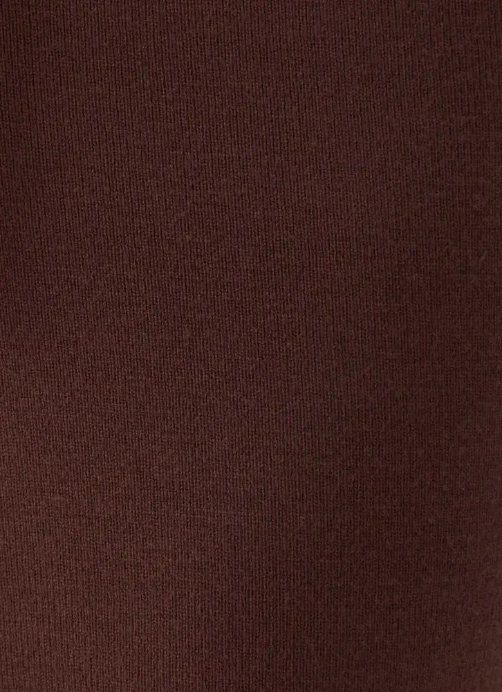 Aviara Knit Low Rise Pant - Chocolate - Pants