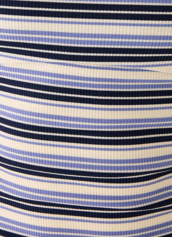 Chauncey Halter Top - Blue Stripe - Halter Tops