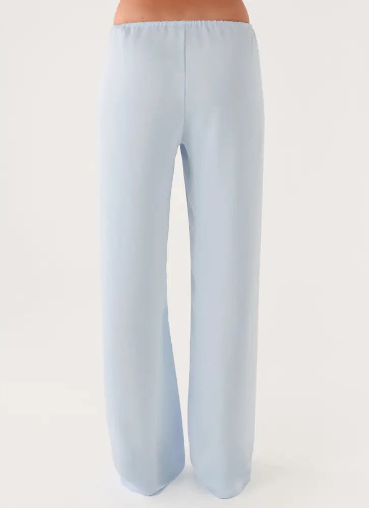 Deacon Low Rise Pants - Blue - Pants
