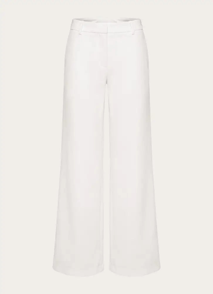Hot As Ice Low Rise Pants - White - Pants + Leggings