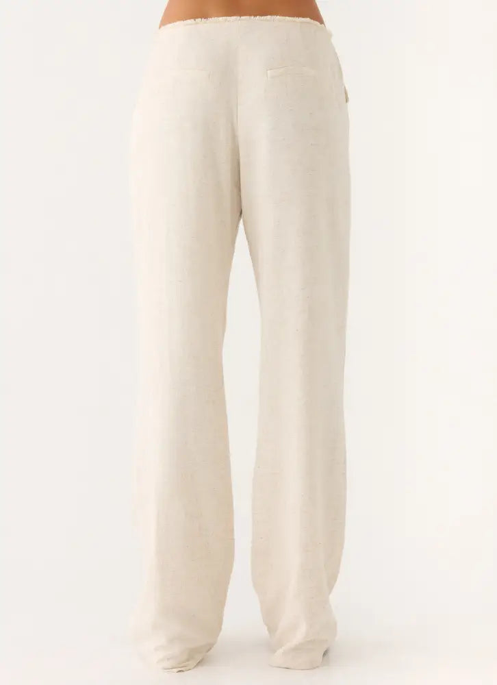 Josephina Pant - Oat - Pants + Leggings
