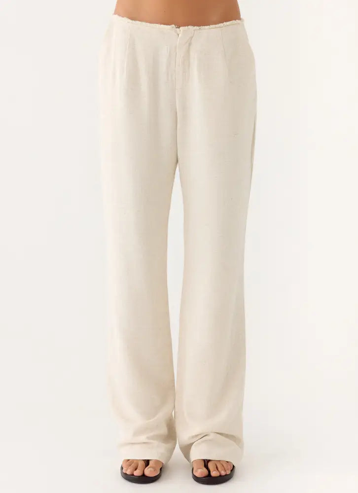 Josephina Pant - Oat - Pants + Leggings