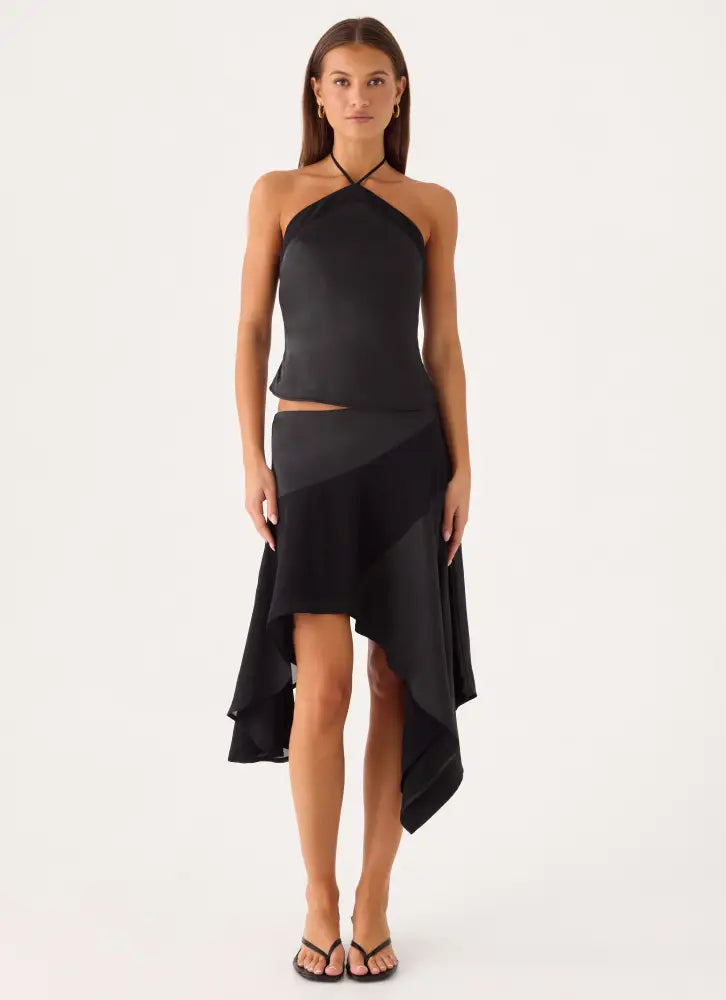 Klose Top - Black - Halter Tops