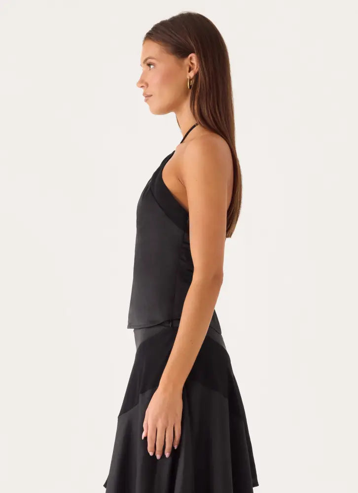 Klose Top - Black - Halter Tops