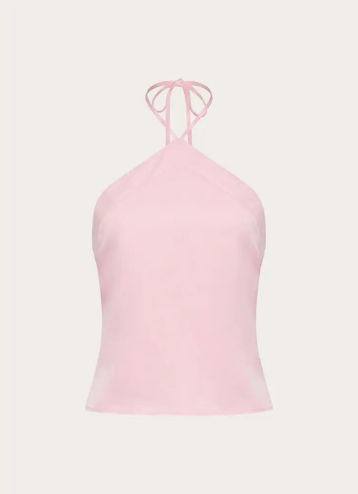 Klose Top - Pink - Halter Tops