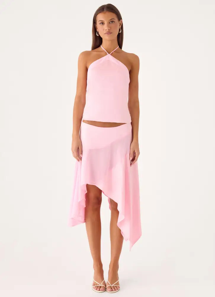 Klose Top - Pink - Halter Tops