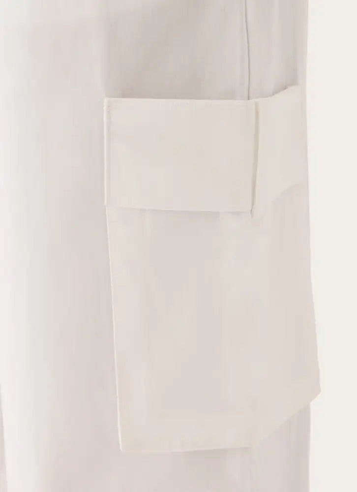 Kynzi Cargo Pants - White - Pants