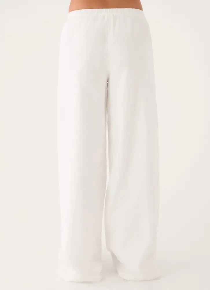 Mirella Pants - White - Pants + Leggings