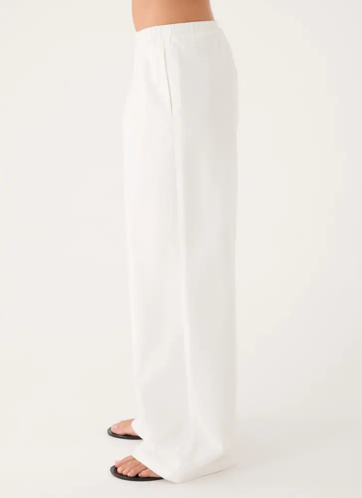 Mirella Pants - White - Pants + Leggings