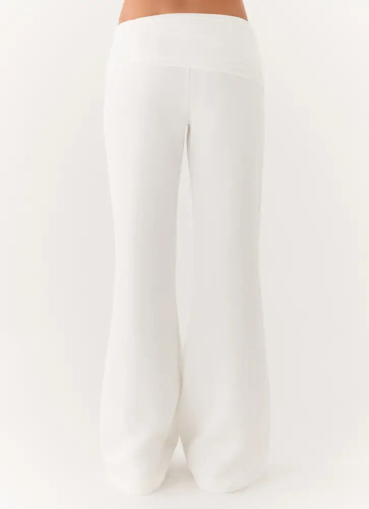 Shaniqua Pant - White - Pants + Leggings