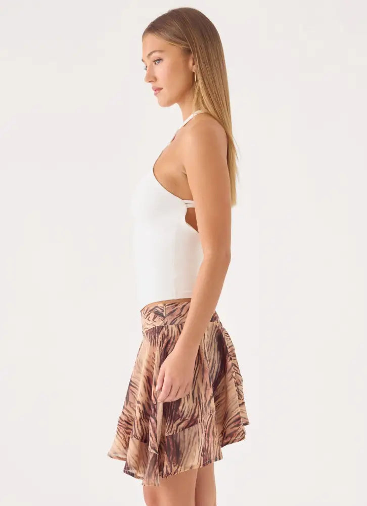 Youra Beaded Top - White - Tops